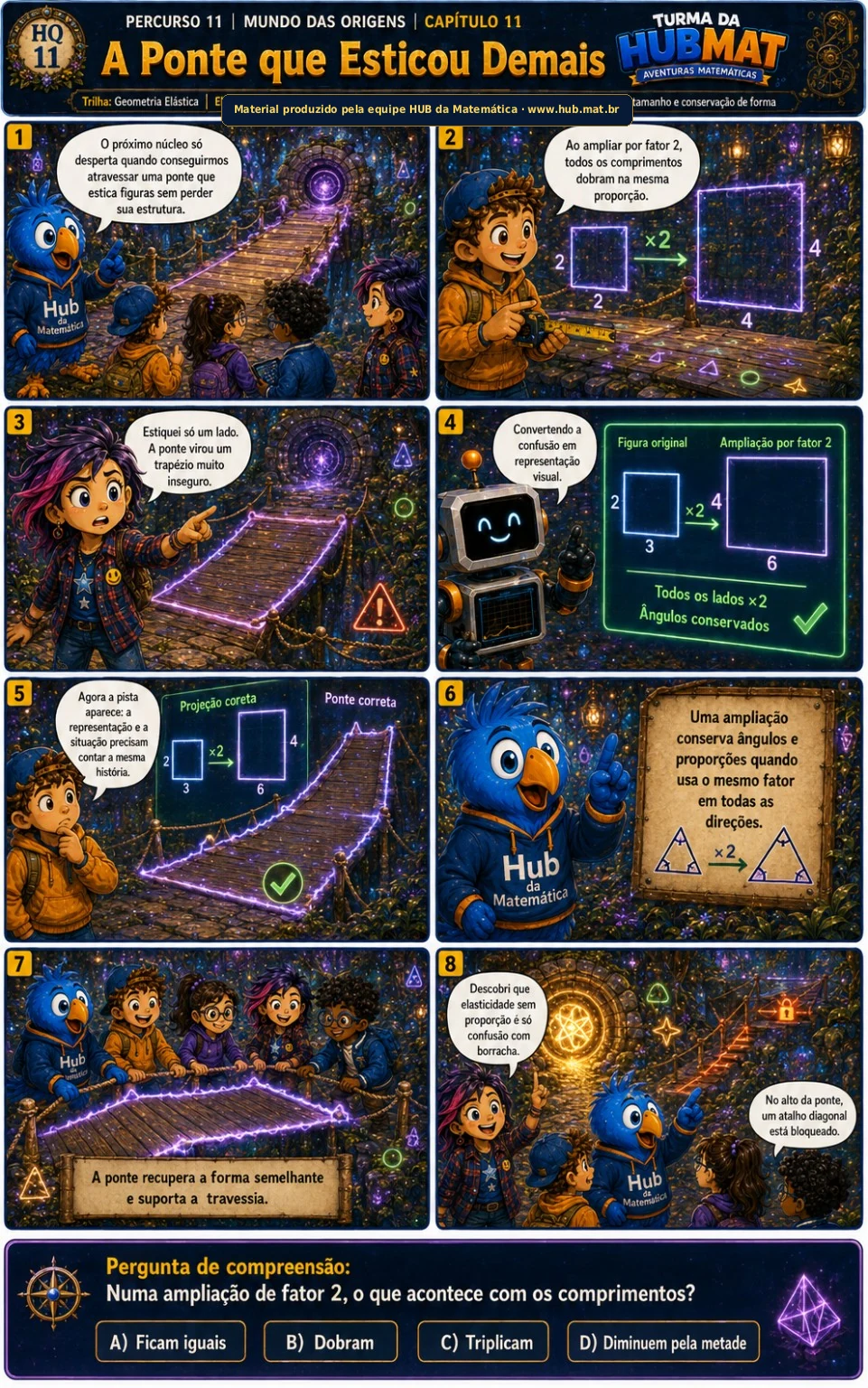 Mini Aventura 11: A Ponte que Esticou Demais