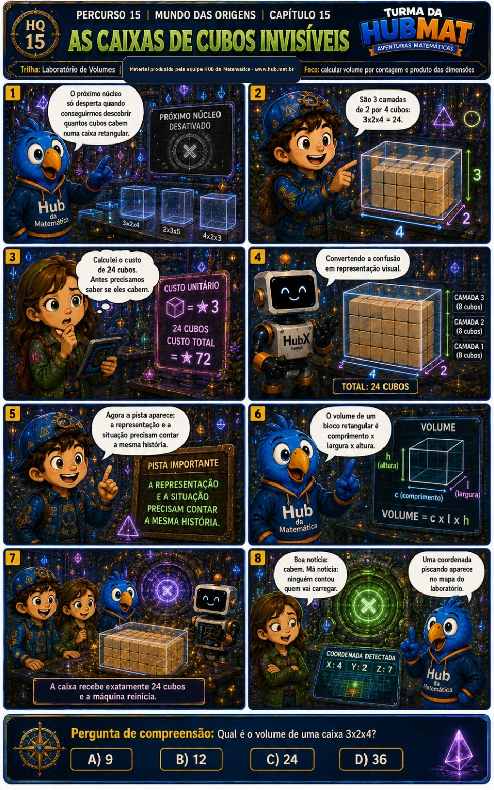 Mini Aventura 15: As Caixas de Cubos Invisíveis